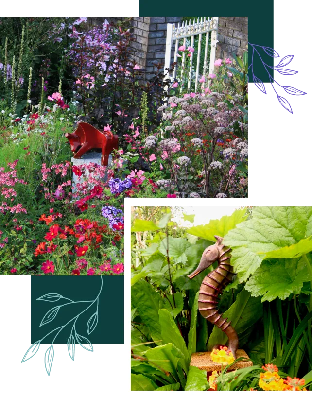 Sculptures at Ardán Garden